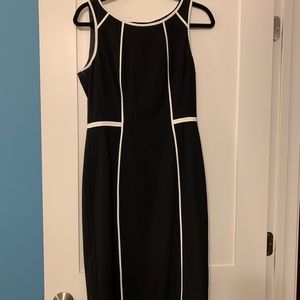 NWT Black and White sleeveless dress